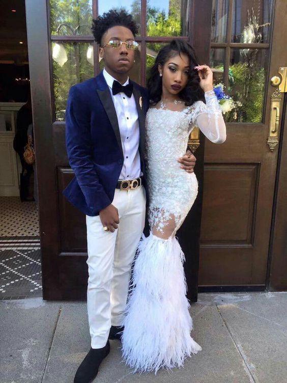 all white prom