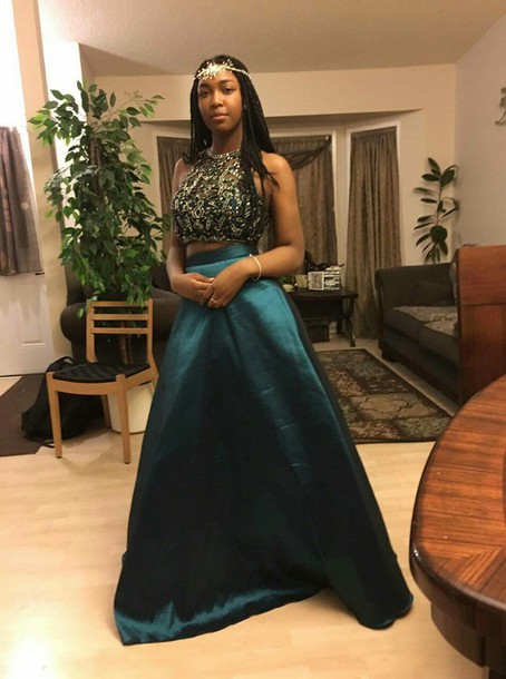 Two piece prom dresses 2019 on sale