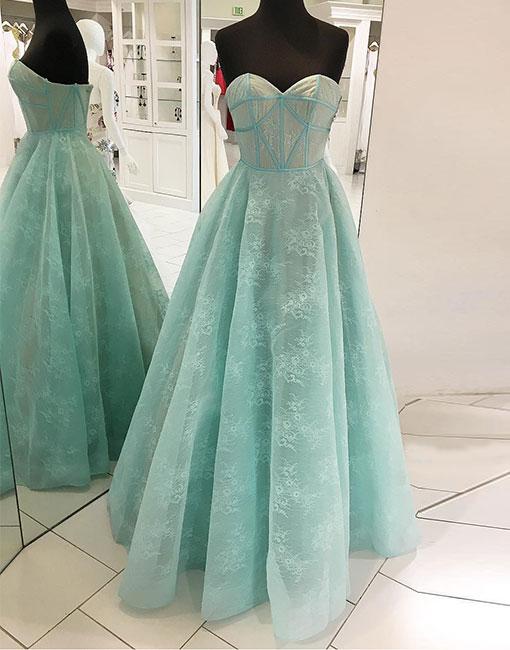 mint green gowns