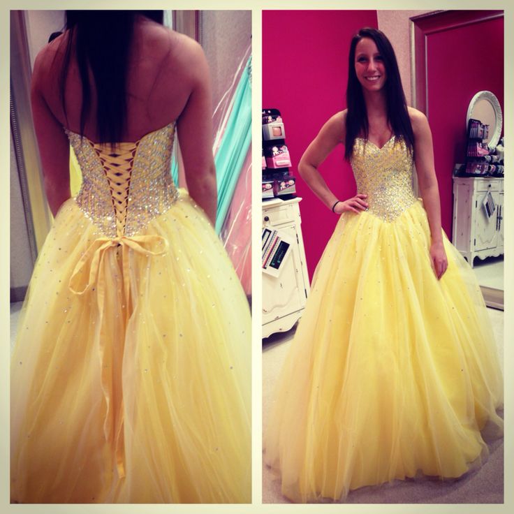 Prom dresses yellow 2019 cheap
