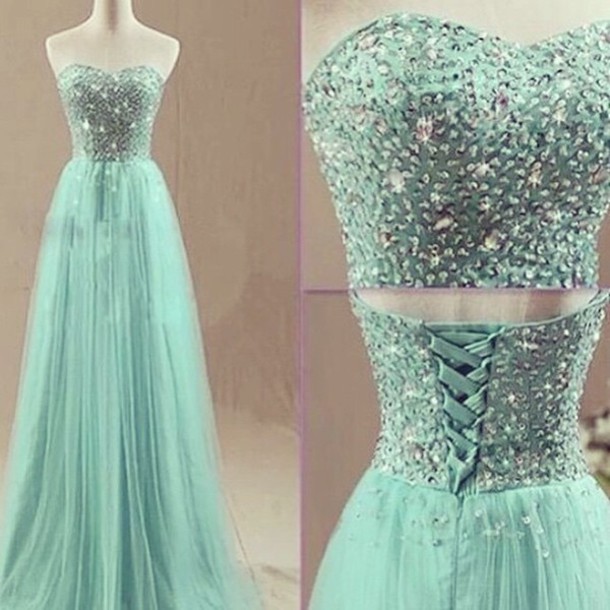 corset prom gown