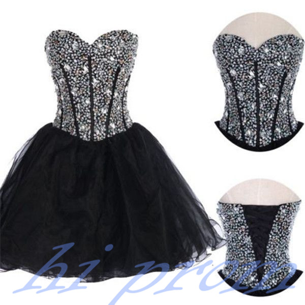 black and silver dress short