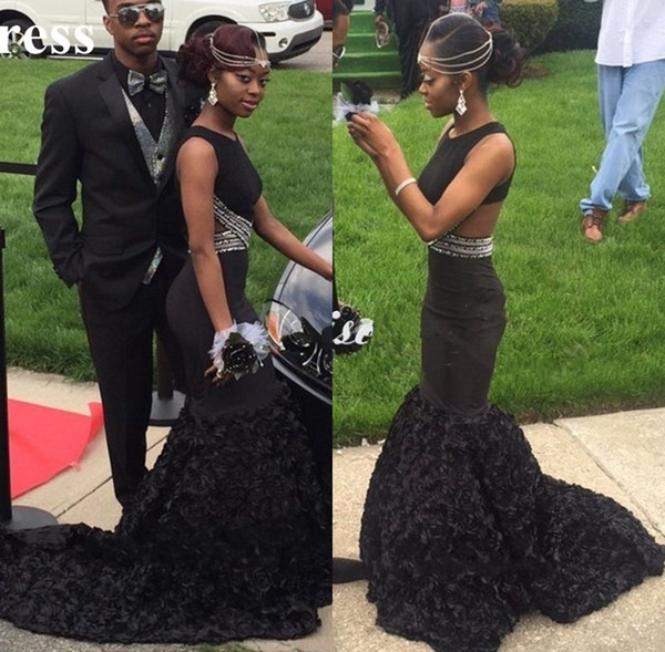 Mermaid Sleeveless Sexy Long Prom Dress