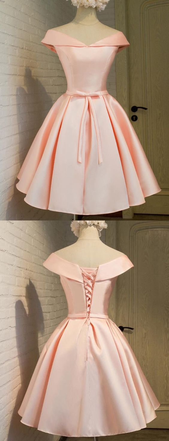 blush homecoming dresses 2019