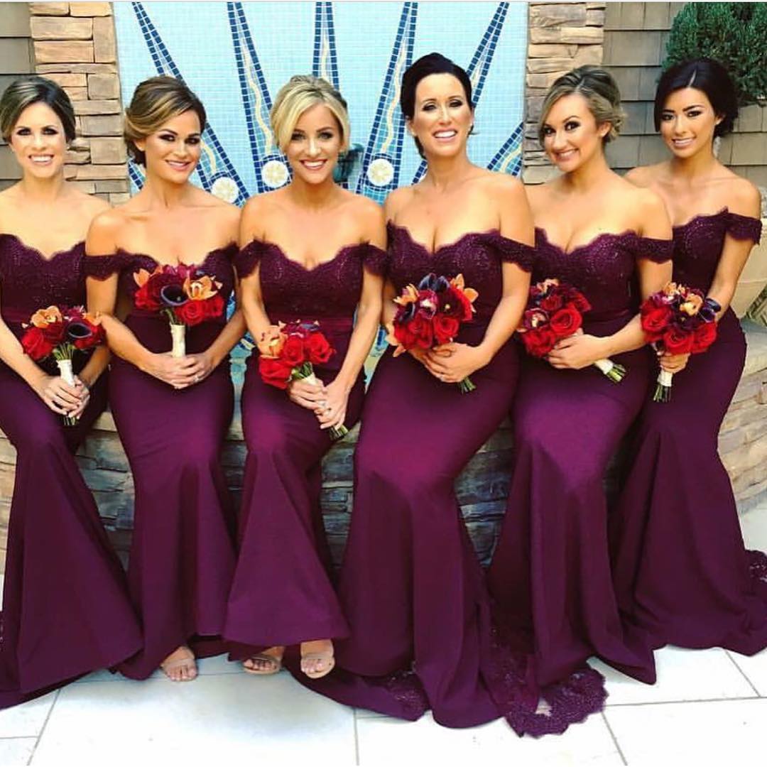 bridesmaid evening gowns