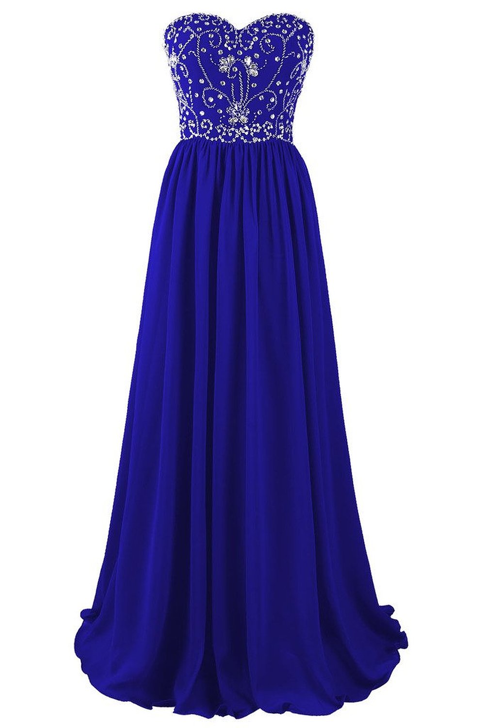 blue color party frocks
