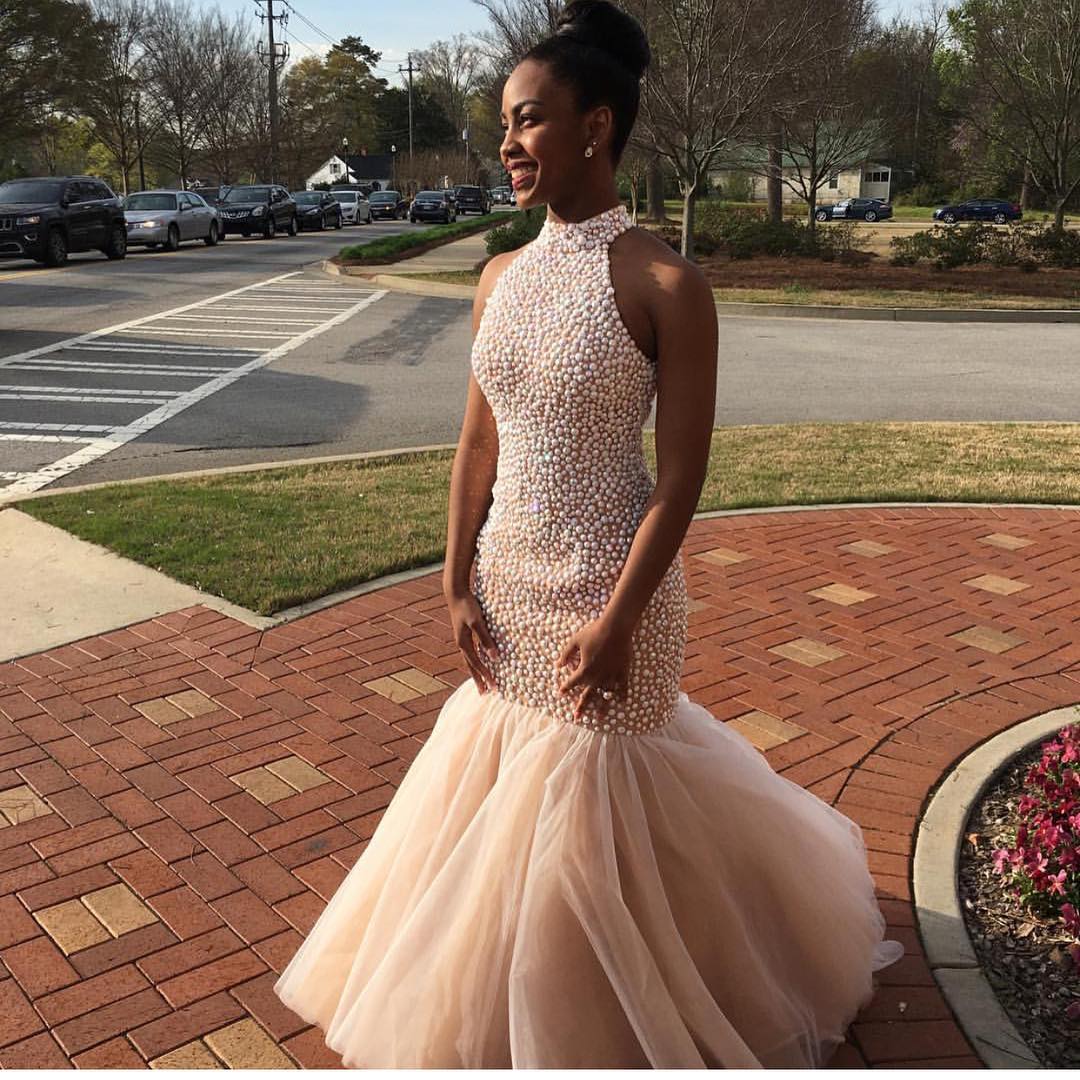 Pearl prom dress outlet