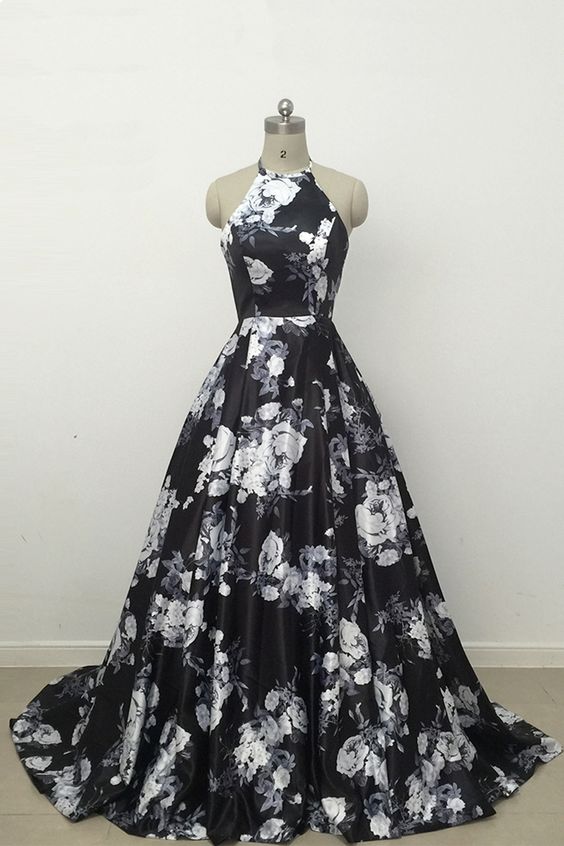 cute black long dresses