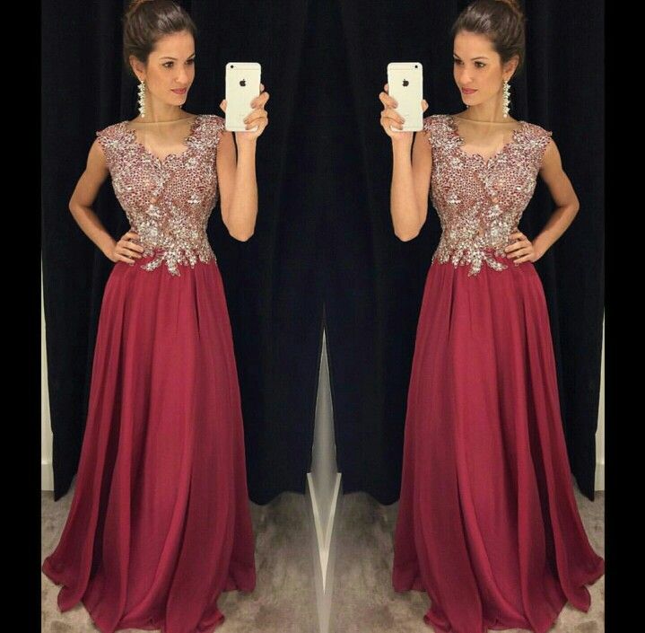 red 2019 prom dresses