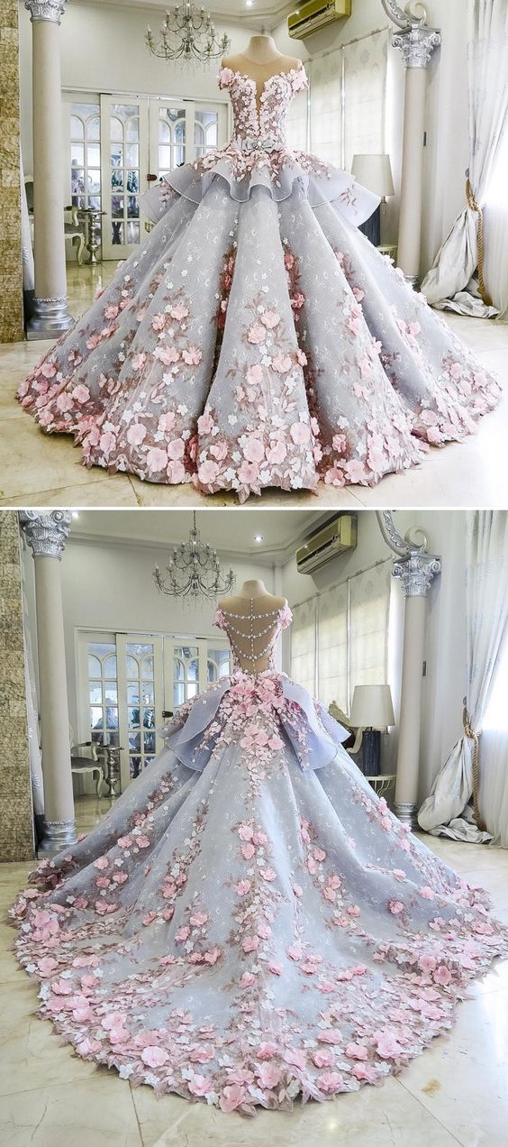Wedding Inspired Prom Dresses